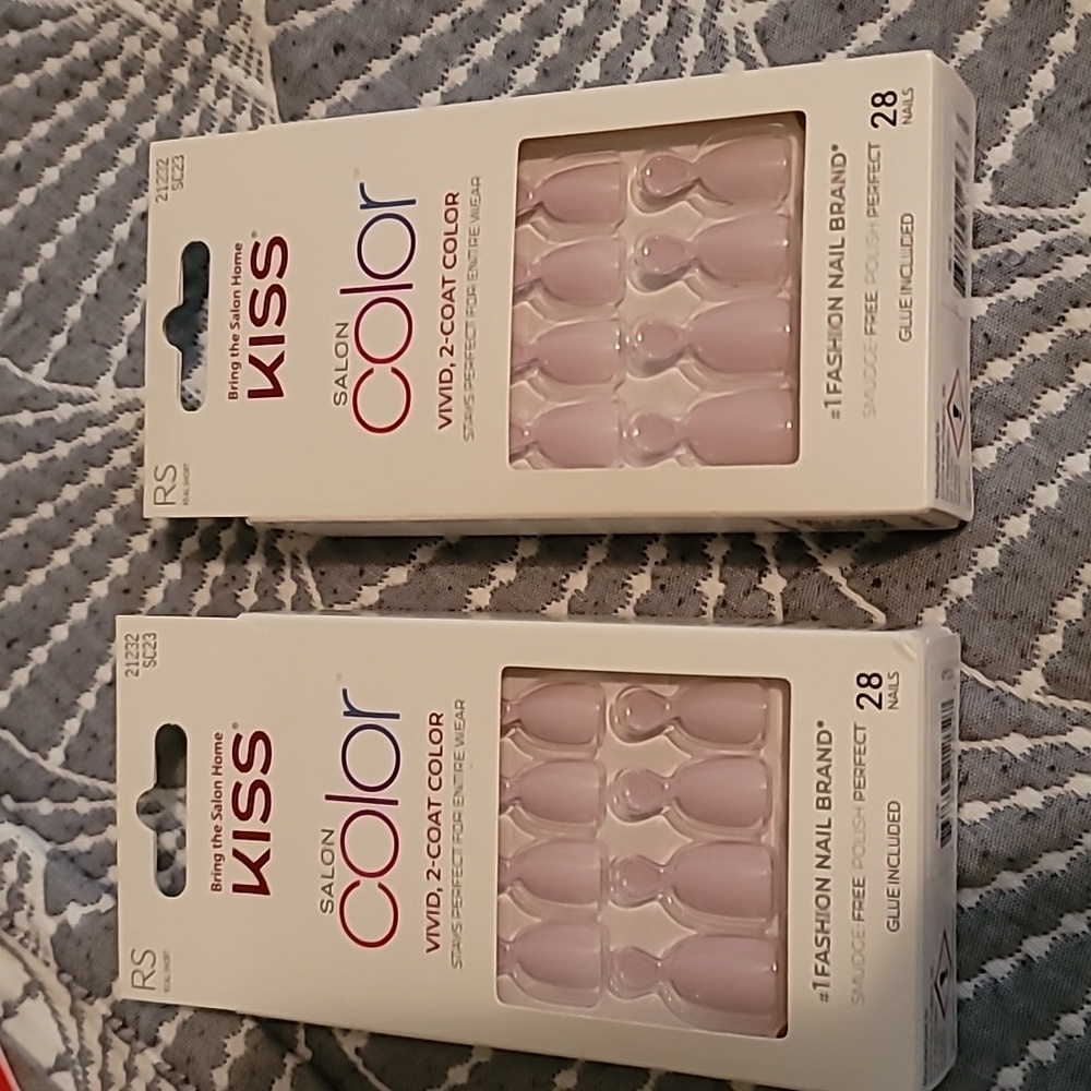 Kiss acrylic nail 2 Piece Set